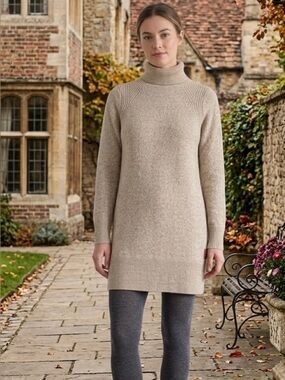 Roots Tunic Turtleneck Sweater